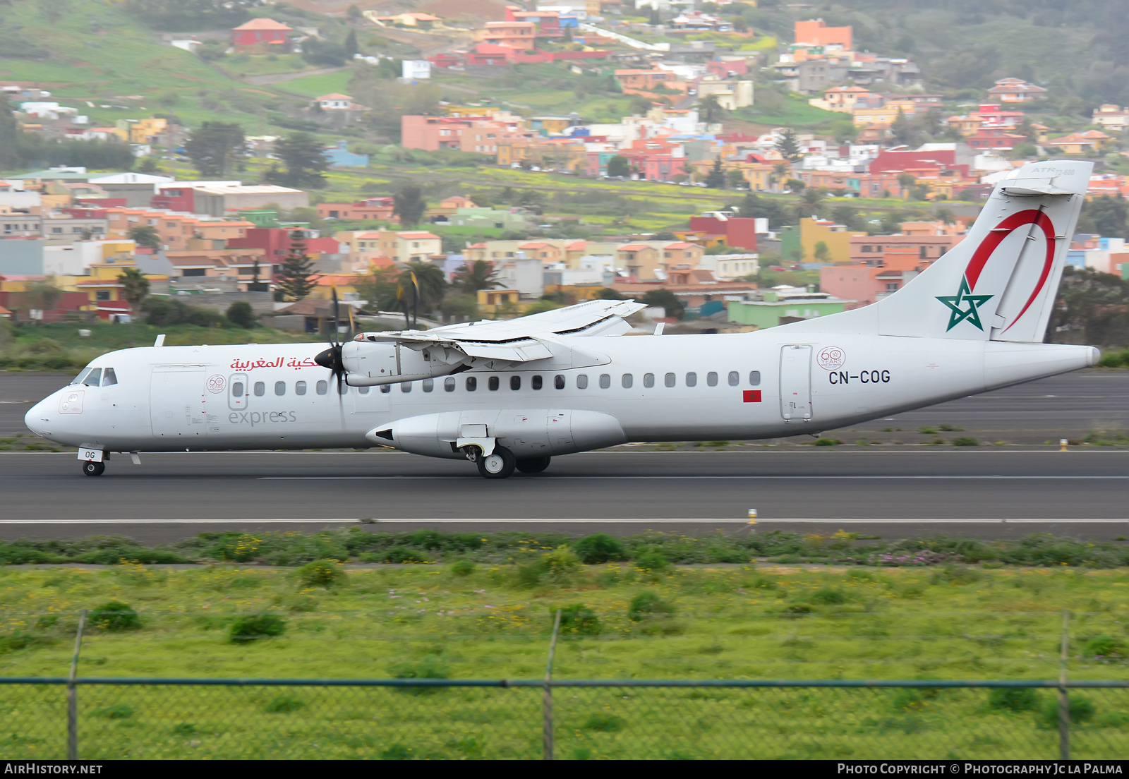 Aircraft Photo of CN-COG | ATR ATR-72-600 (ATR-72-212A) | Royal Air Maroc Express | AirHistory.net #416507