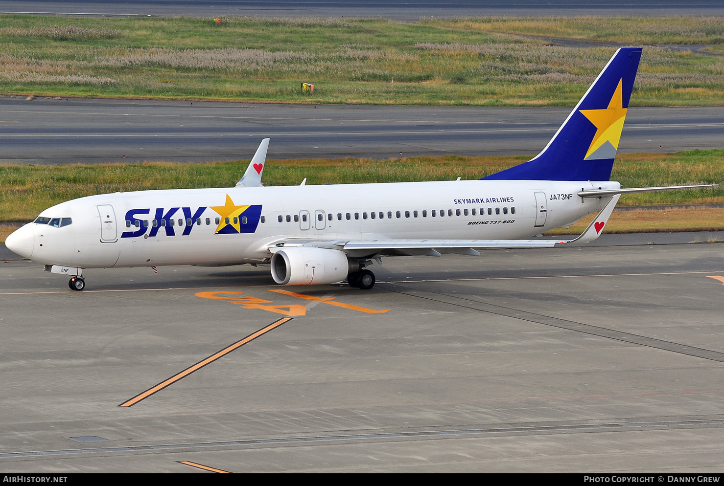 Aircraft Photo of JA73NF | Boeing 737-86N | Skymark Airlines | AirHistory.net #416508