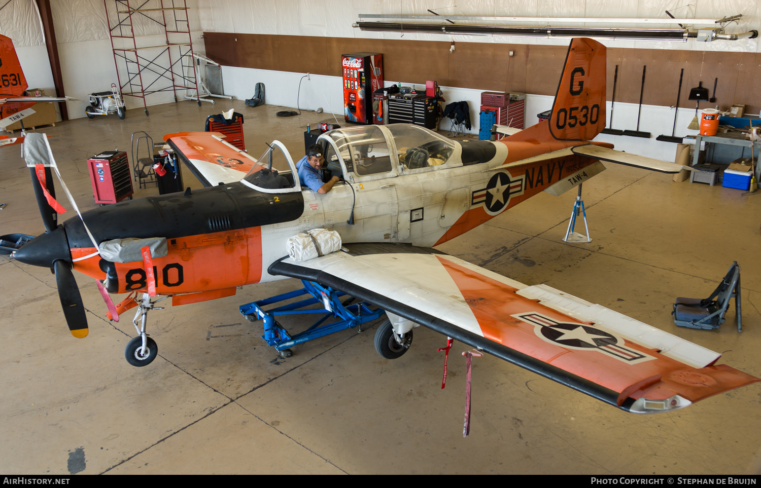 Aircraft Photo of 160530 / 0530 | Beech T-34C Turbo Mentor (45) | USA - Navy | AirHistory.net #416509