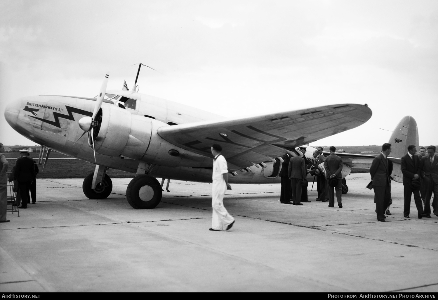 Aircraft Photo of G-AFYU | Lockheed 14-WF62 Super Electra | British Airways | AirHistory.net #416514