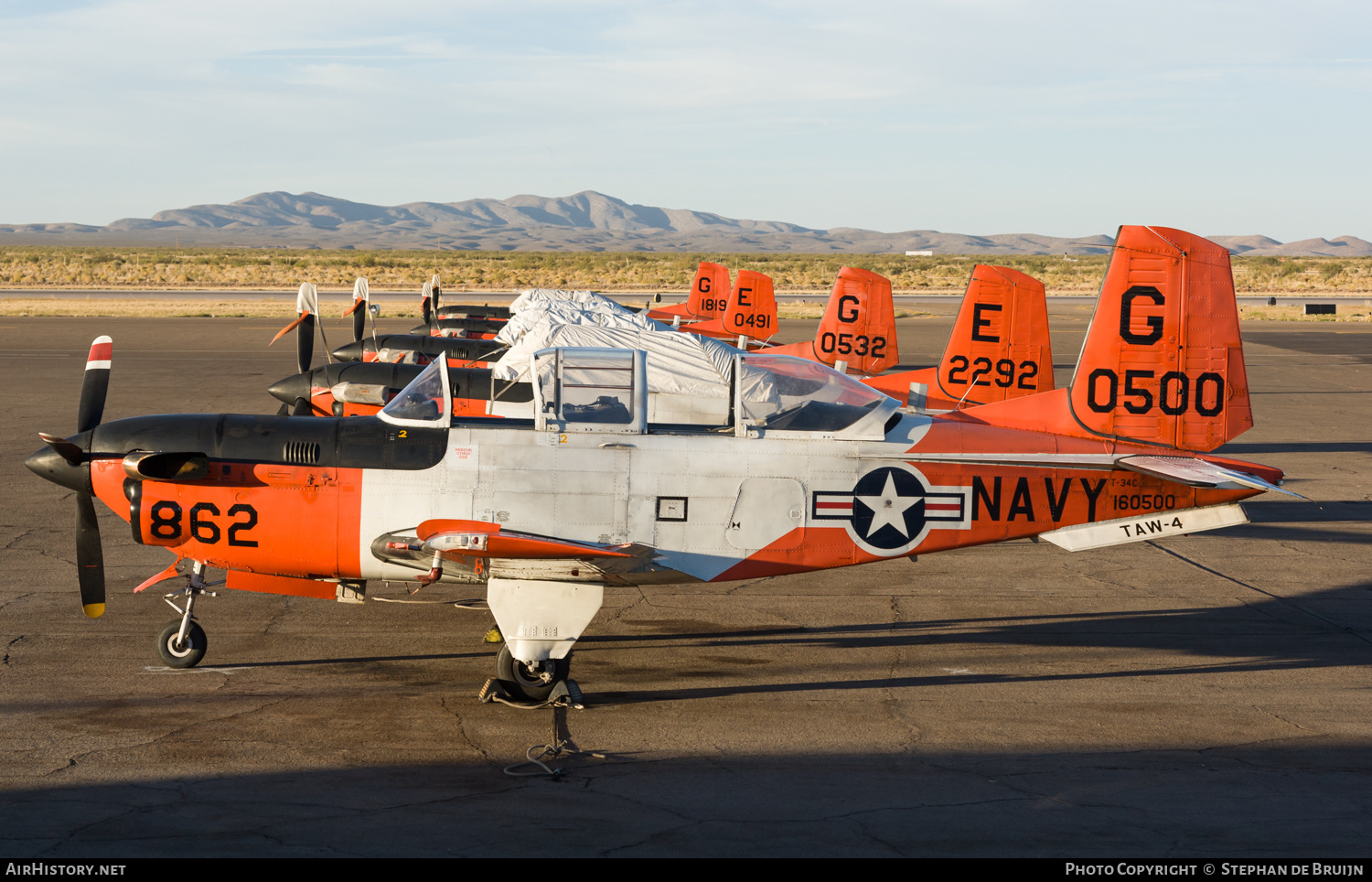 Aircraft Photo of 160500 / 0500 | Beech T-34C Turbo Mentor (45) | USA - Navy | AirHistory.net #416517