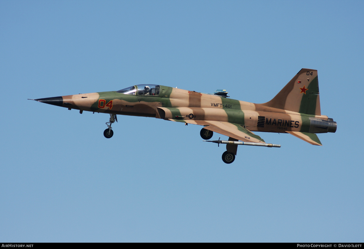 Aircraft Photo of 761546 | Northrop F-5N Tiger II | USA - Marines | AirHistory.net #416527