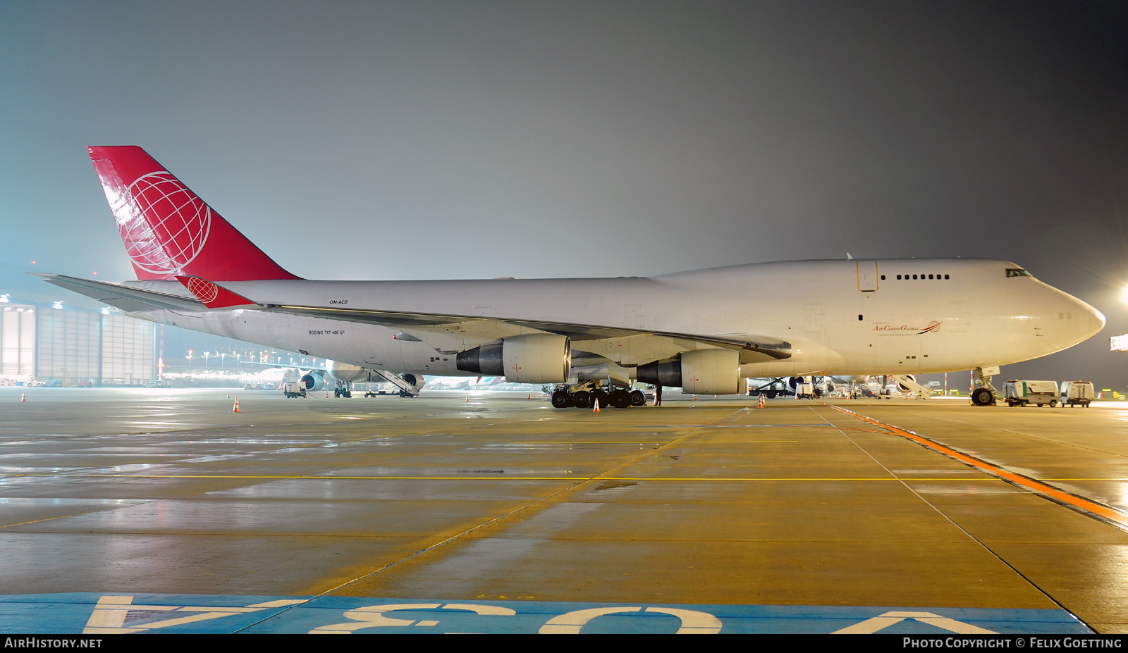 Aircraft Photo of OM-ACB | Boeing 747-433(BDSF) | Air Cargo Global | AirHistory.net #416536