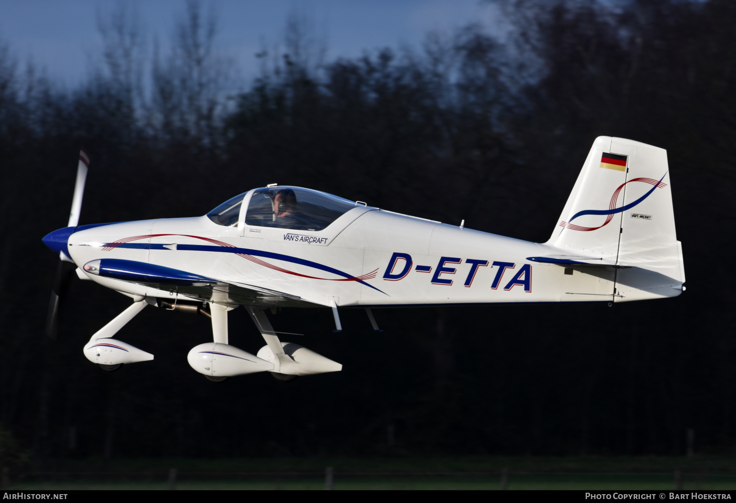 Aircraft Photo of D-ETTA | Van's RV-7A | AirHistory.net #416552