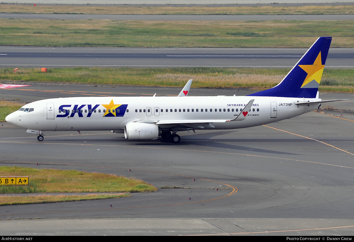 Aircraft Photo of JA73NP | Boeing 737-8HX | Skymark Airlines | AirHistory.net #416564