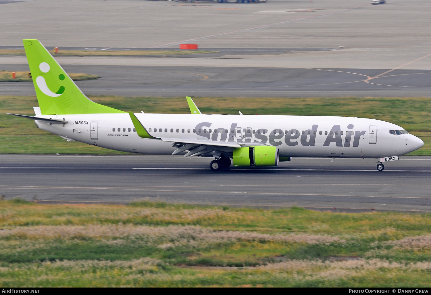 Aircraft Photo of JA806X | Boeing 737-86N | Solaseed Air | AirHistory.net #416567