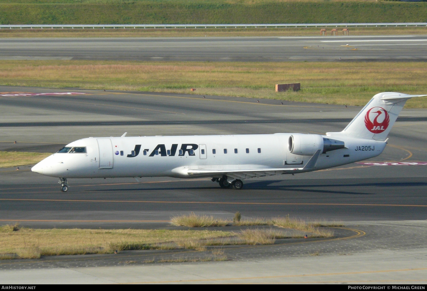 Aircraft Photo of JA205J | Bombardier CRJ-200ER (CL-600-2B19) | J-Air | AirHistory.net #416576