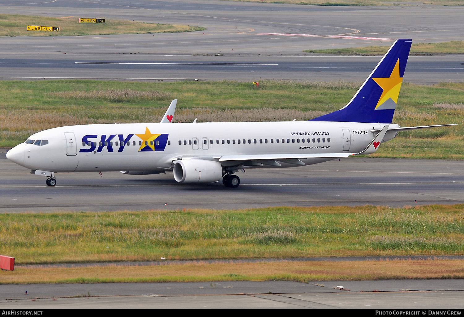 Aircraft Photo of JA73NX | Boeing 737-86N | Skymark Airlines | AirHistory.net #416578