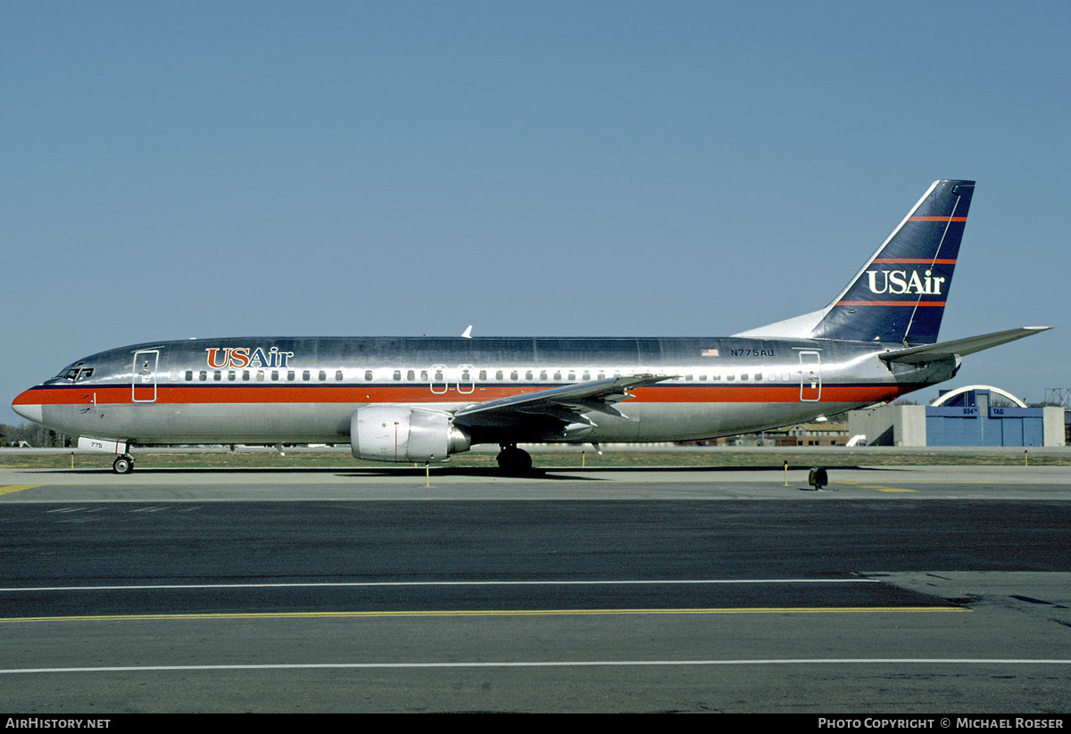 Aircraft Photo of N775AU | Boeing 737-4B7 | USAir | AirHistory.net #416588