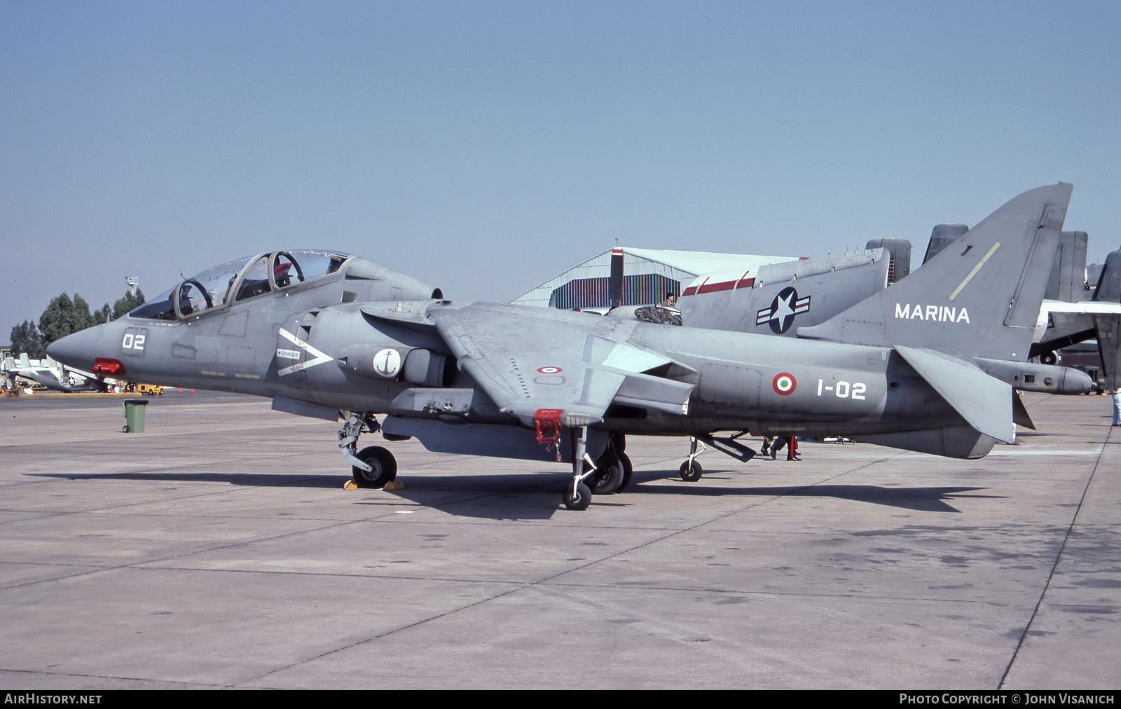 Aircraft Photo of MM55033 | McDonnell Douglas TAV-8B Harrier II | Italy - Navy | AirHistory.net #416613