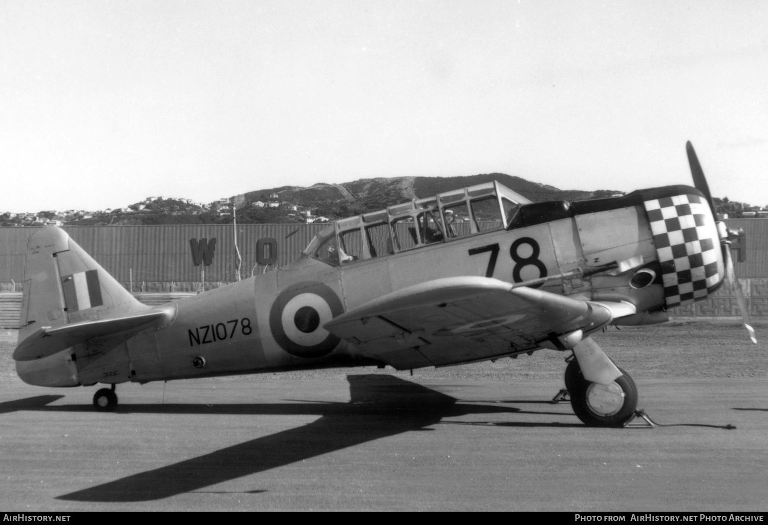 Aircraft Photo of NZ1078 | North American AT-6D Harvard III | New Zealand - Air Force | AirHistory.net #416626