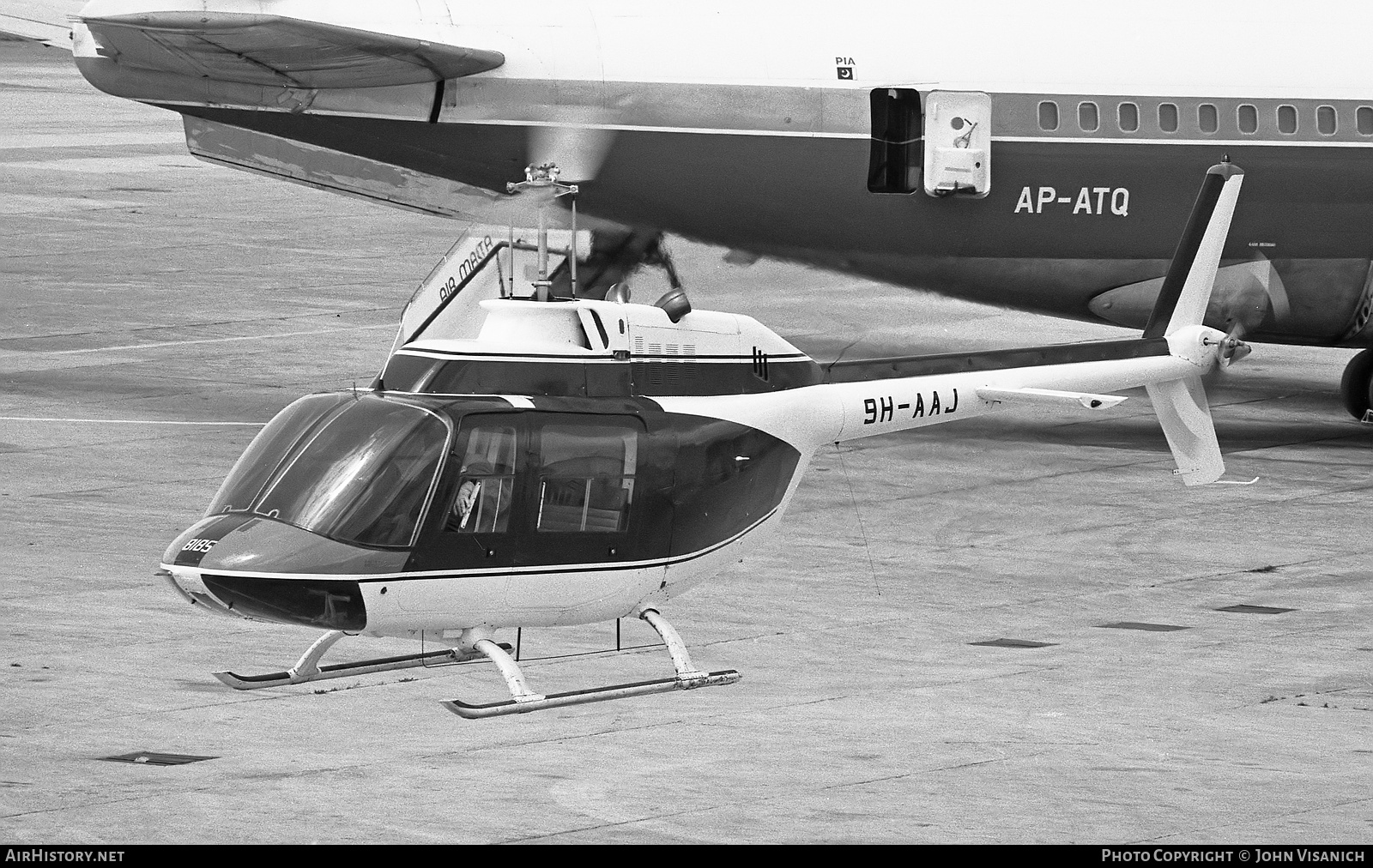 Aircraft Photo of 9H-AAJ / 8185 | Bell AB-206B JetRanger II | Malta - Air Force | AirHistory.net #416656