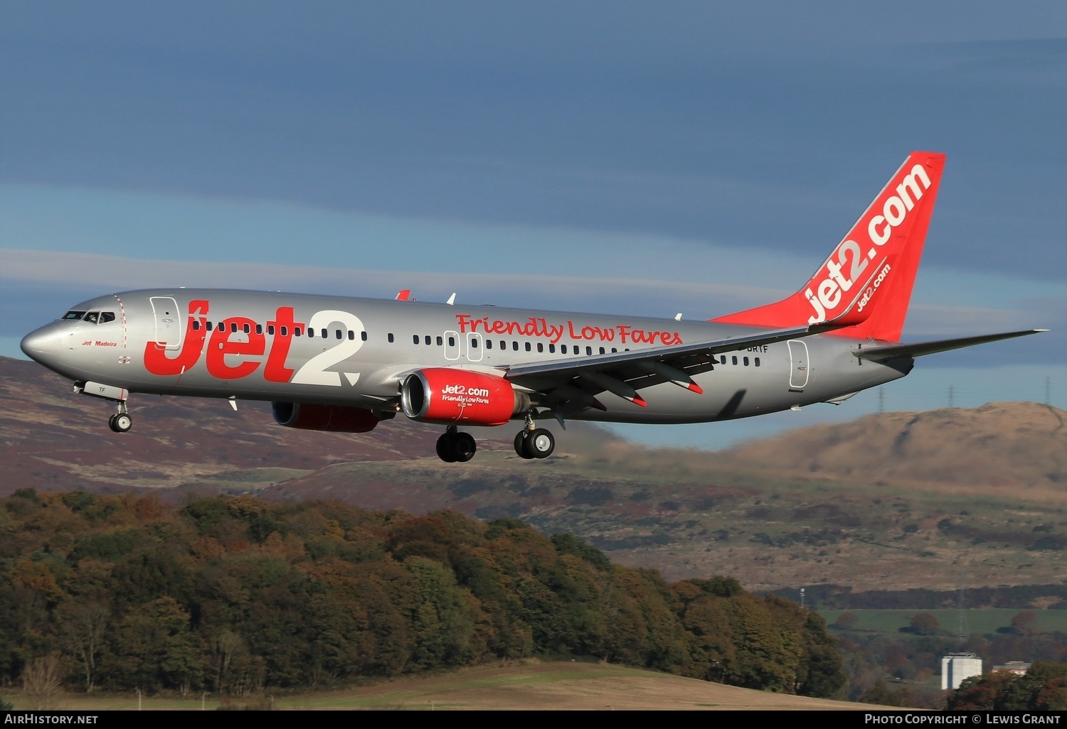 Aircraft Photo of G-DRTF | Boeing 737-85P | Jet2 | AirHistory.net #416671
