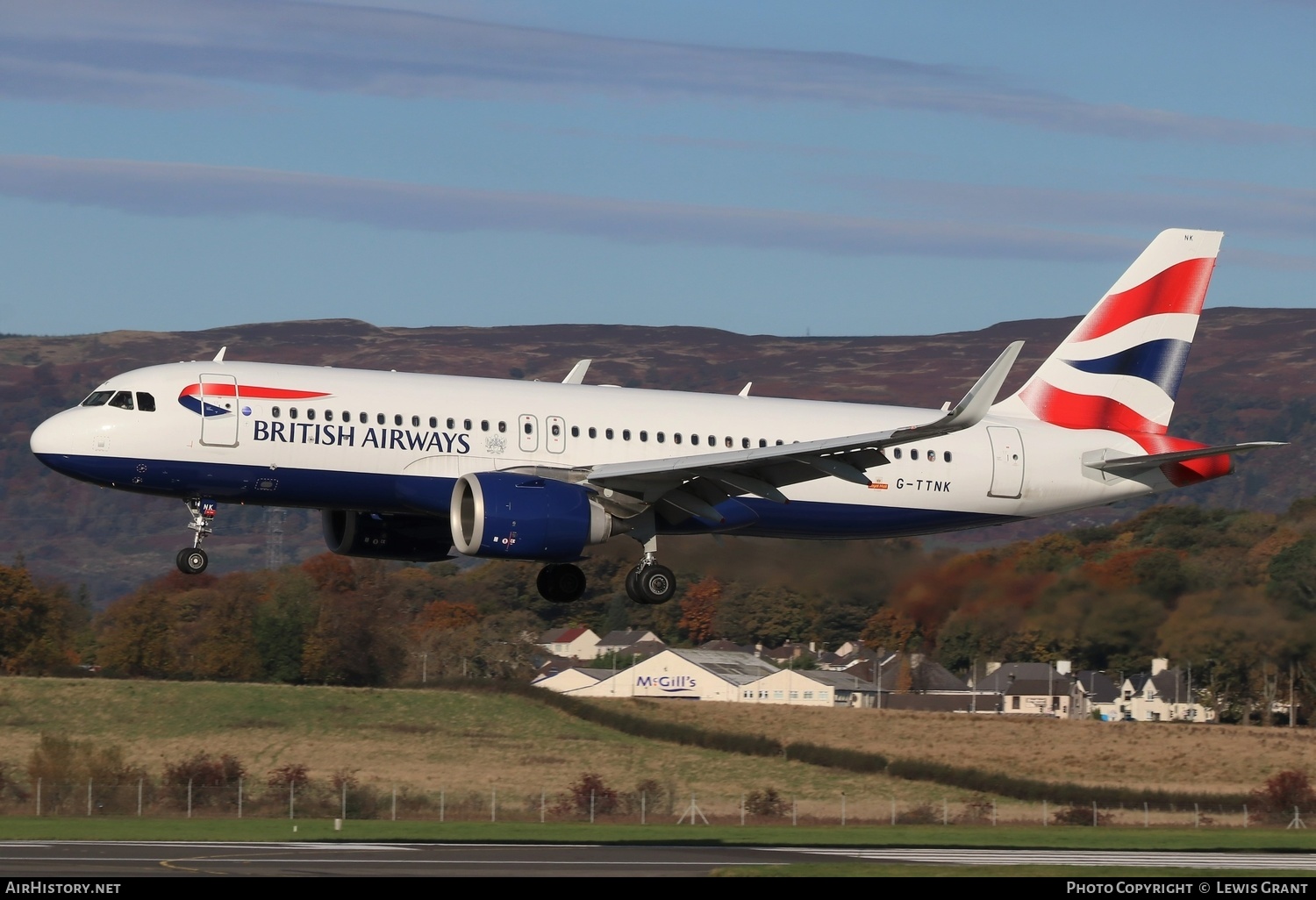 Aircraft Photo of G-TTNK | Airbus A320-251N | British Airways | AirHistory.net #416679