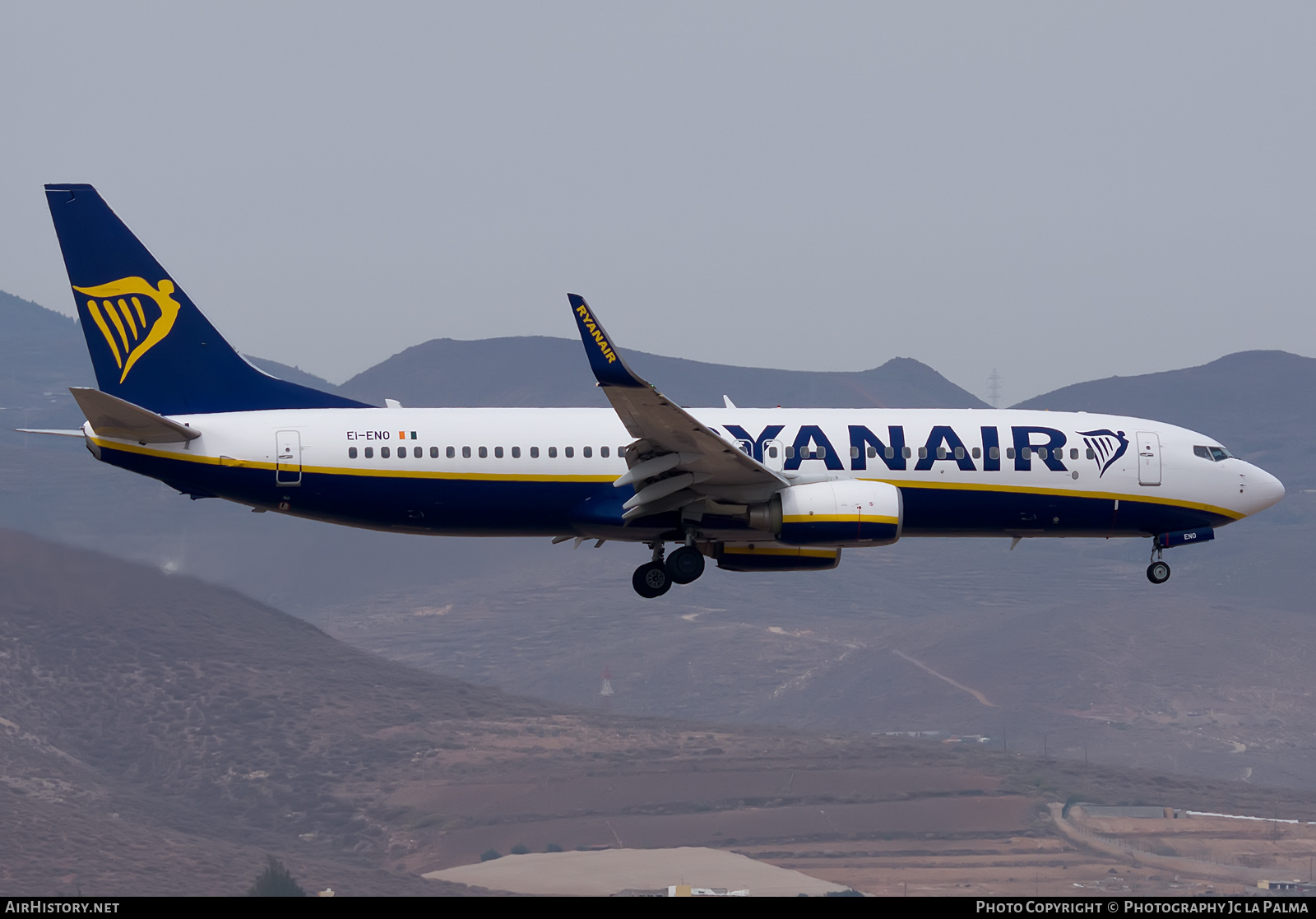 Aircraft Photo of EI-ENO | Boeing 737-8AS | Ryanair | AirHistory.net #416682