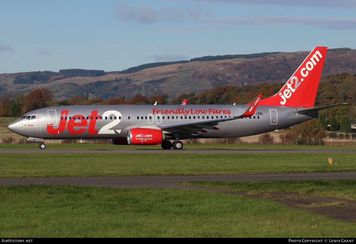 Aircraft Photo of G-JZBL | Boeing 737-800 | Jet2 | AirHistory.net #416685