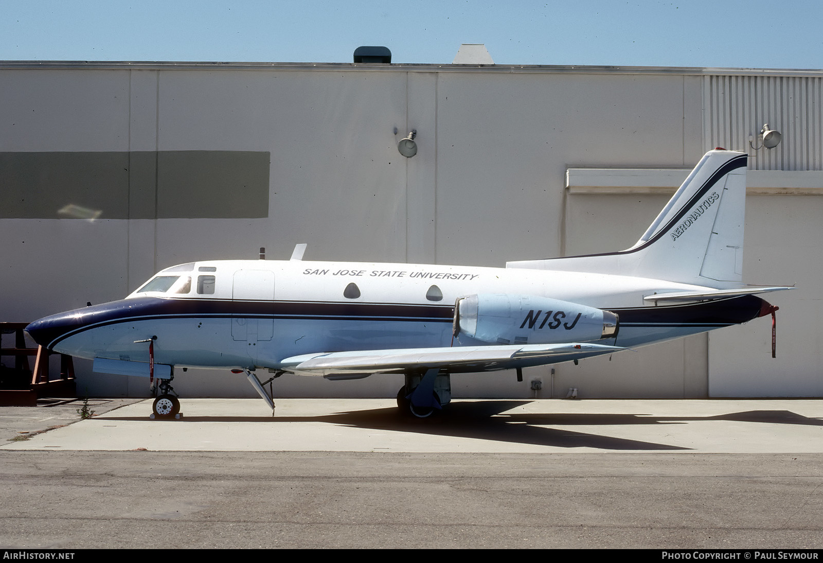 Aircraft Photo of N1SJ | North American CT-39A | San Jose State University | AirHistory.net #416691