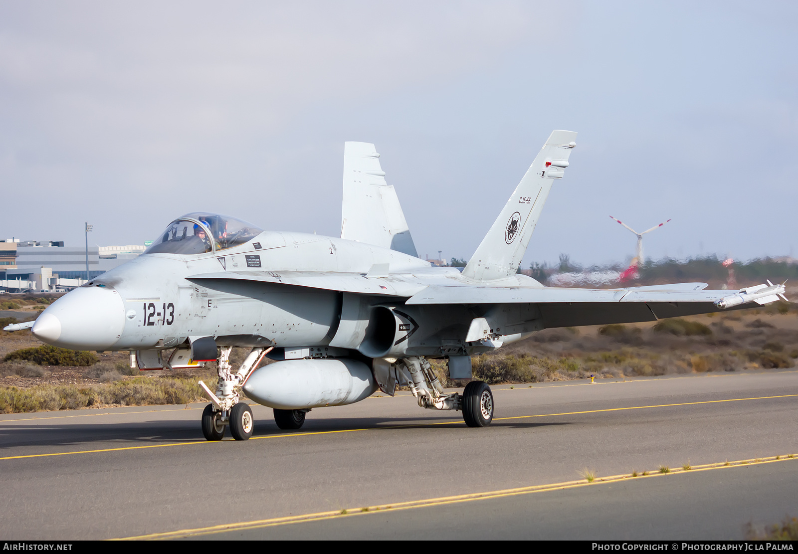 Aircraft Photo of C.15-55 | McDonnell Douglas EF-18M Hornet | Spain - Air Force | AirHistory.net #416699