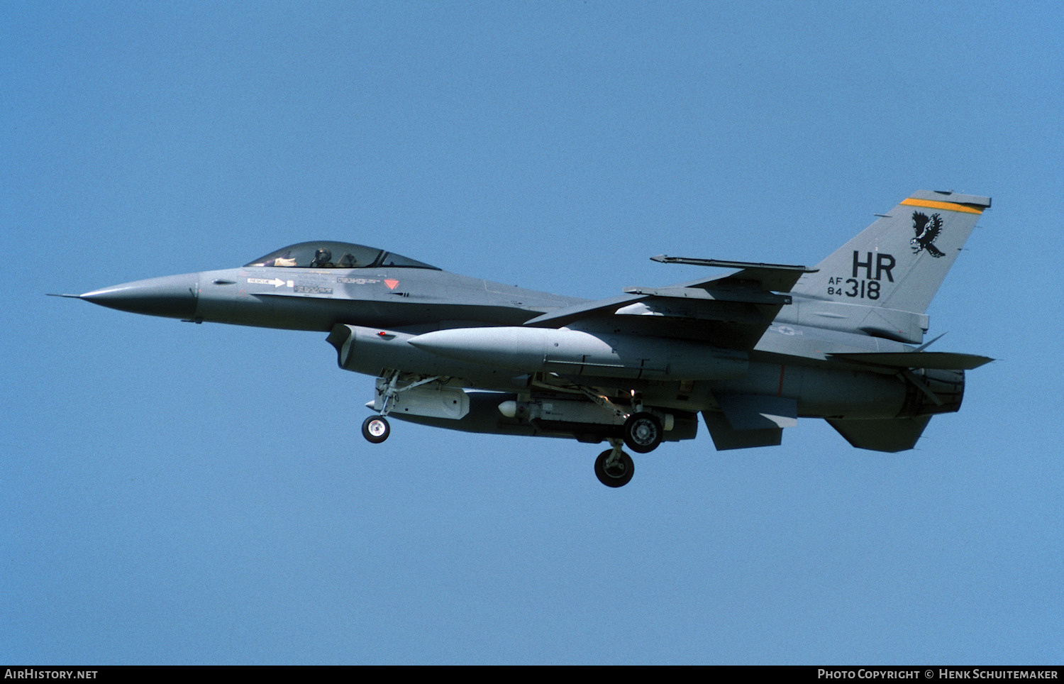 Aircraft Photo of 84-1318 / AF84-318 | General Dynamics F-16C Fighting Falcon | USA - Air Force | AirHistory.net #416712