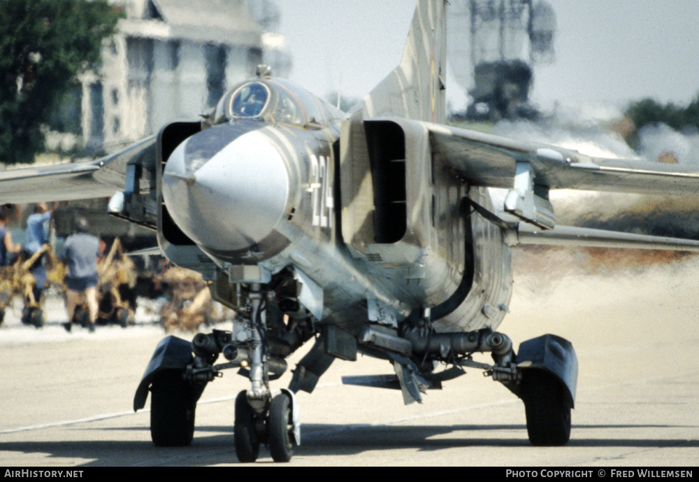 Aircraft Photo of 224 | Mikoyan-Gurevich MiG-23MF | Romania - Air Force | AirHistory.net #416725