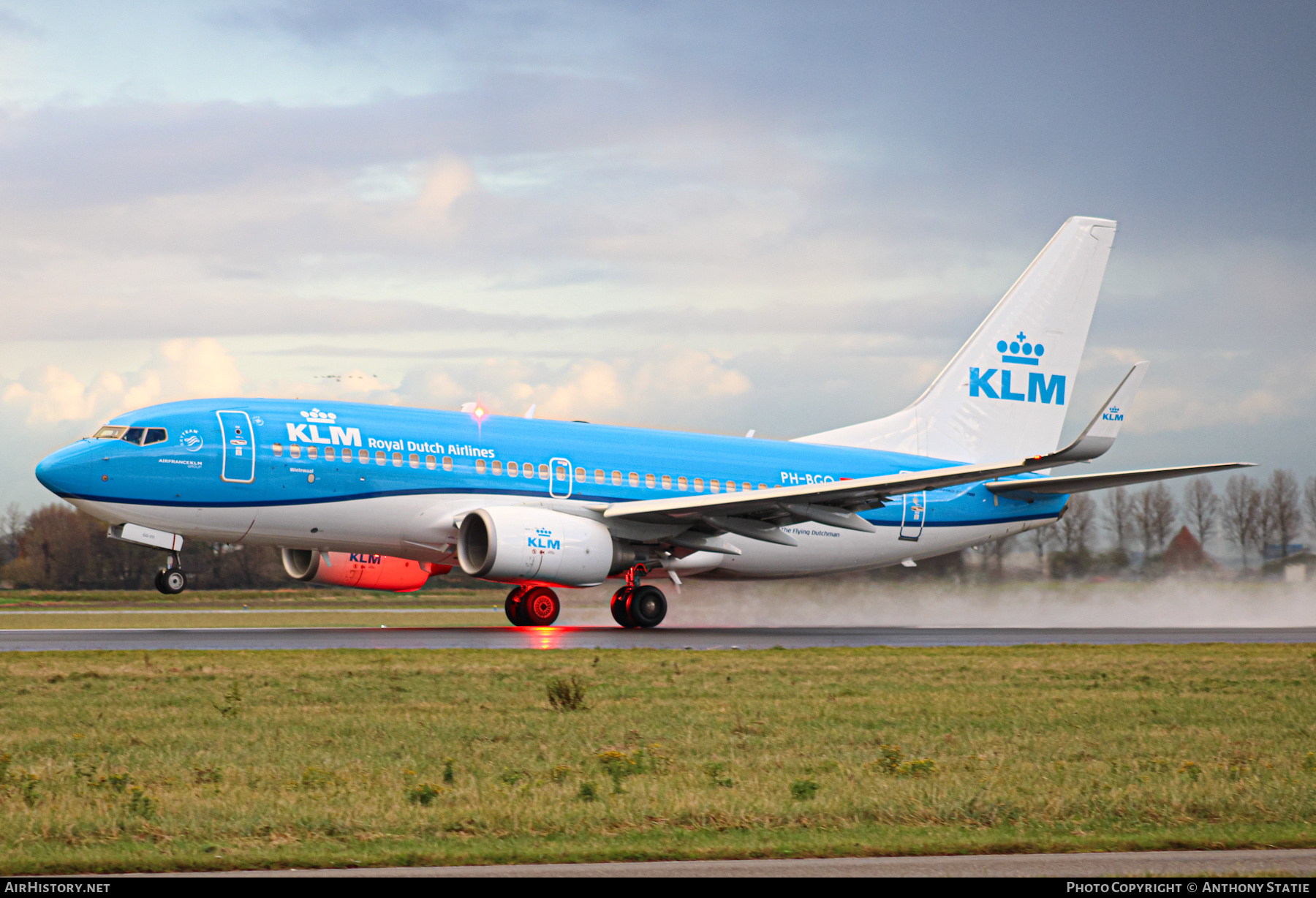 Aircraft Photo of PH-BGQ | Boeing 737-7K2 | KLM - Royal Dutch Airlines | AirHistory.net #416737