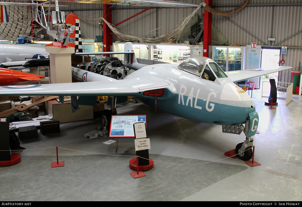 Aircraft Photo of VF301 | De Havilland D.H. 100 Vampire F1 | UK - Air Force | AirHistory.net #416755