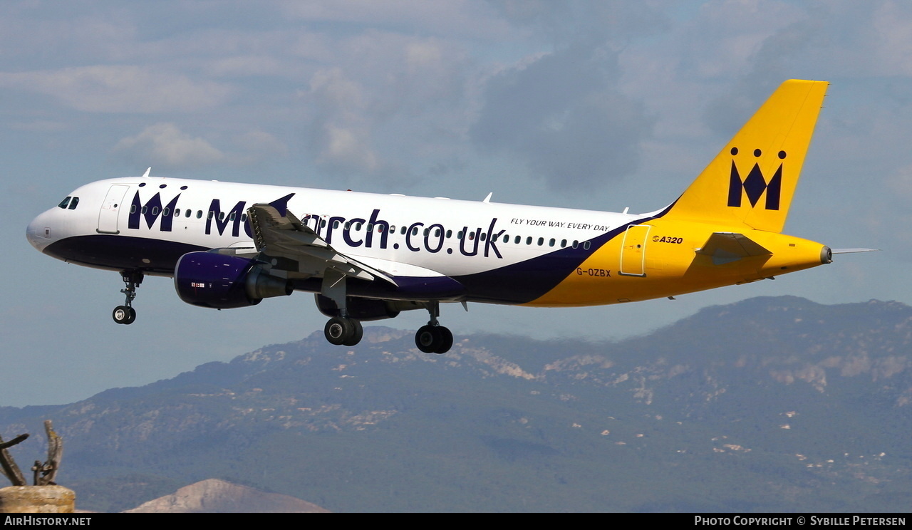 Aircraft Photo of G-OZBX | Airbus A320-214 | Monarch Airlines | AirHistory.net #416762