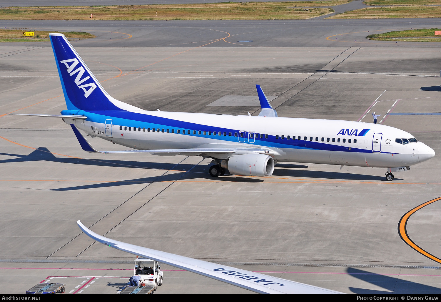 Aircraft Photo of JA58AN | Boeing 737-881 | All Nippon Airways - ANA | AirHistory.net #416767