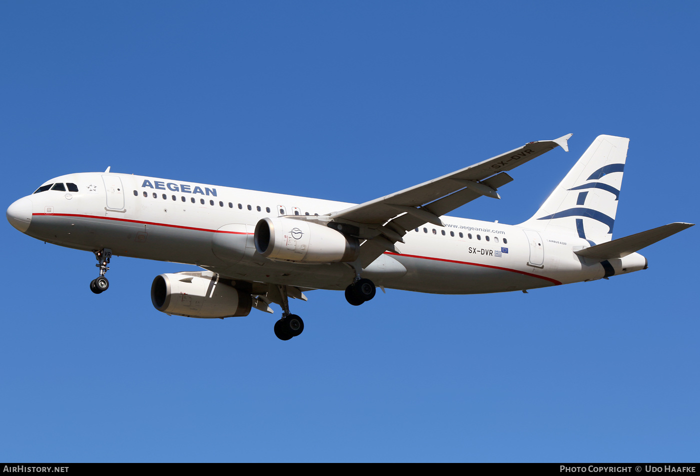 Aircraft Photo of SX-DVR | Airbus A320-232 | Aegean Airlines | AirHistory.net #416784