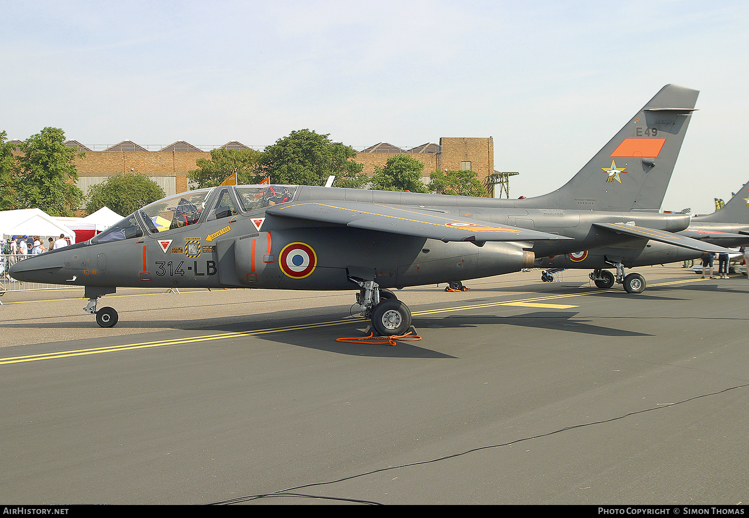 Aircraft Photo of E49 | Dassault-Dornier Alpha Jet E | France - Air Force | AirHistory.net #416788