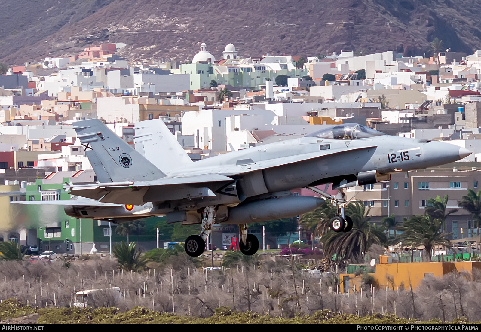 Aircraft Photo of C.15-57 | McDonnell Douglas EF-18M Hornet | Spain - Air Force | AirHistory.net #416796