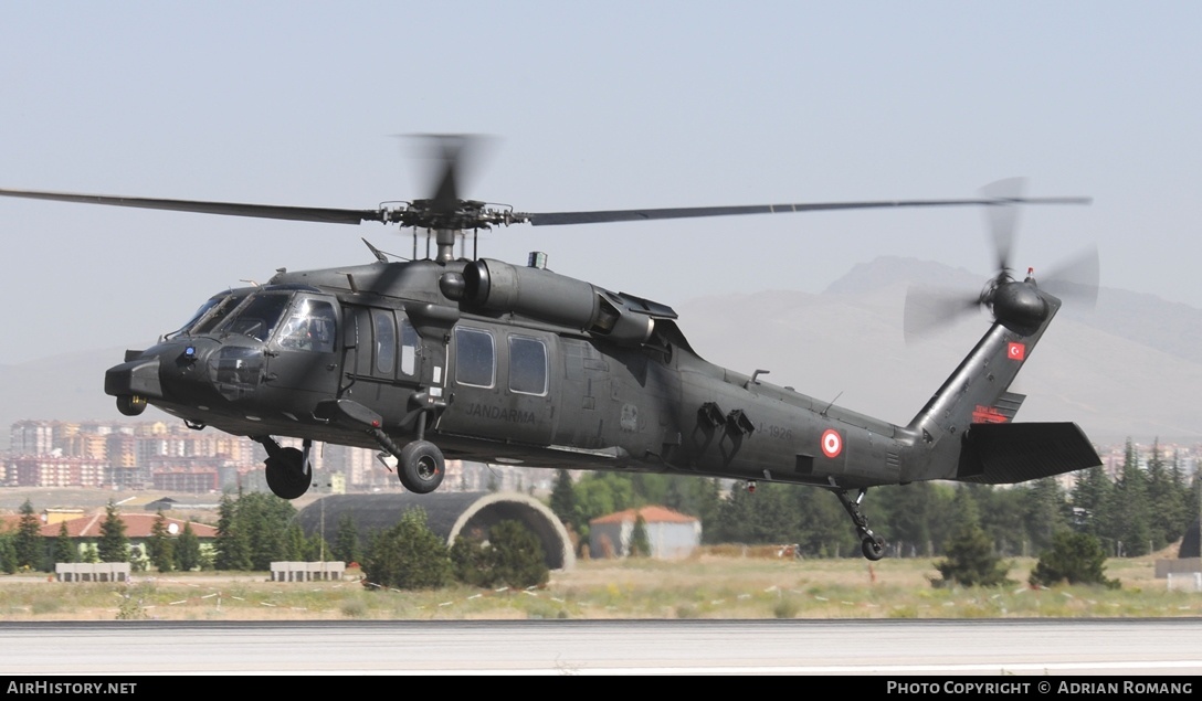 Aircraft Photo of J-1926 | Sikorsky S-70A-28 | Turkey - Jandarma | AirHistory.net #416799