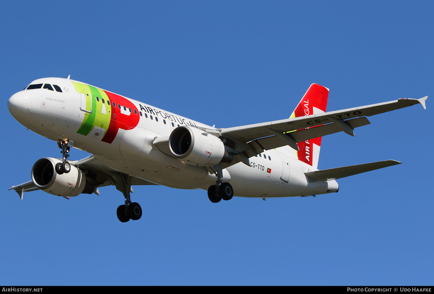Aircraft Photo of CS-TTO | Airbus A319-111 | TAP Air Portugal | AirHistory.net #416806