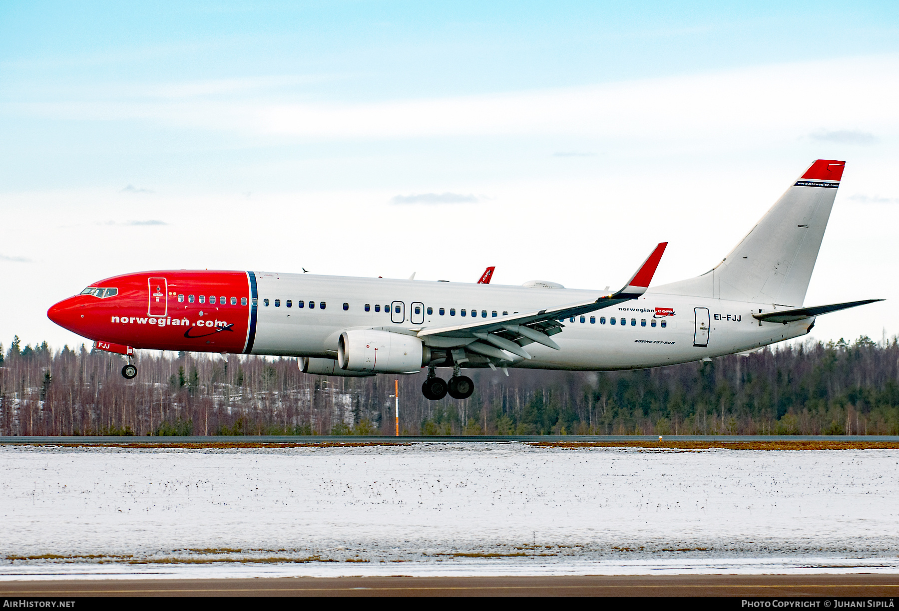 Aircraft Photo of EI-FJJ | Boeing 737-8JP | Norwegian | AirHistory.net #416808
