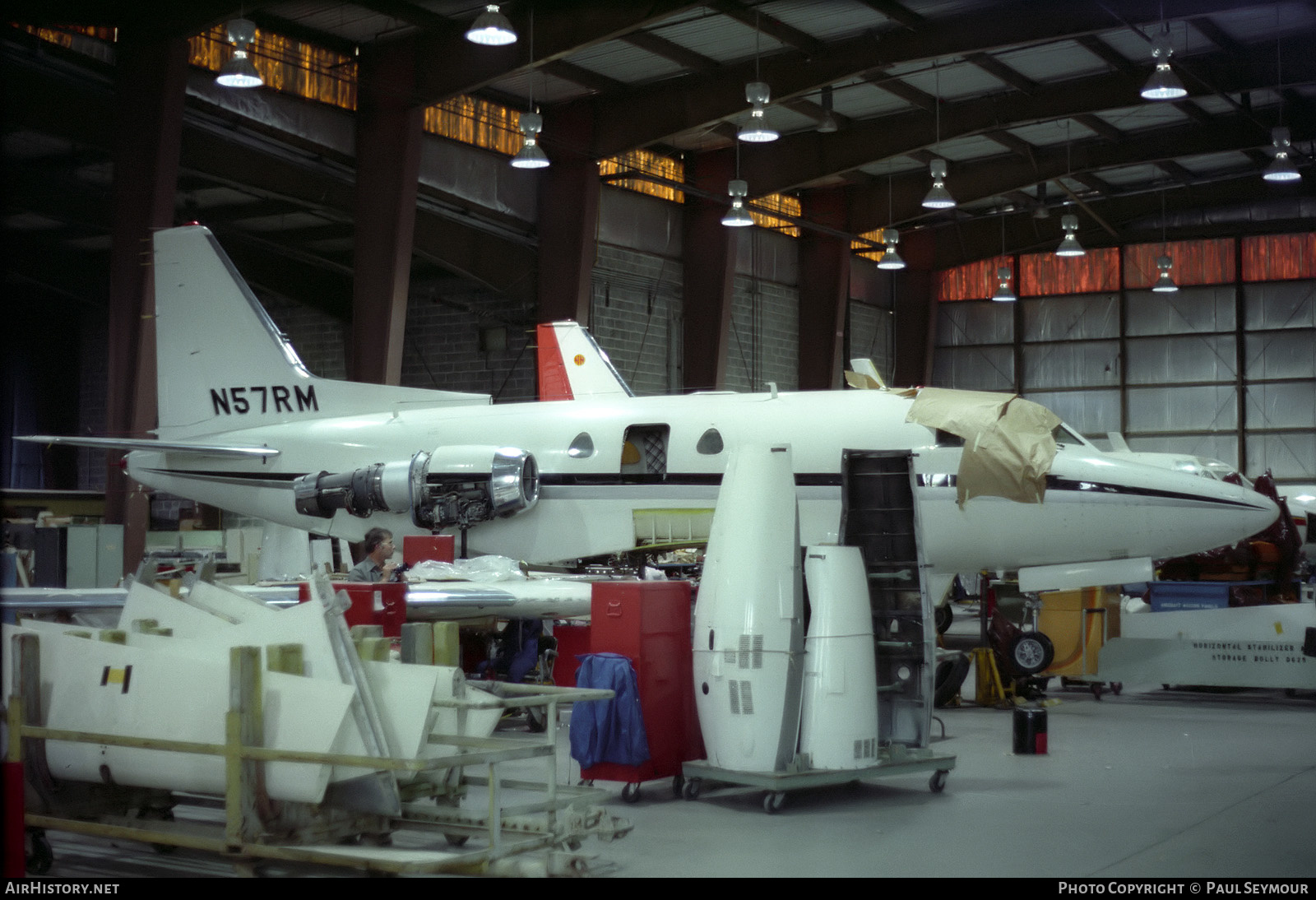 Aircraft Photo of N57RM | North American NA-282 Sabreliner 40 | AirHistory.net #416809