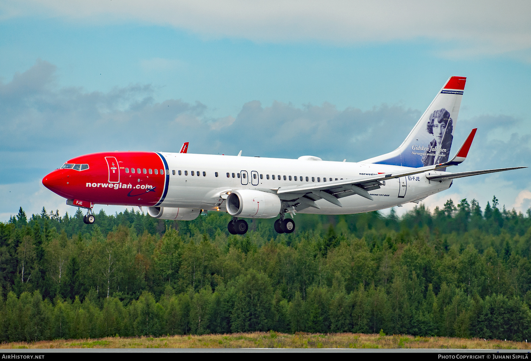 Aircraft Photo of EI-FJE | Boeing 737-8JP | Norwegian | AirHistory.net #416815