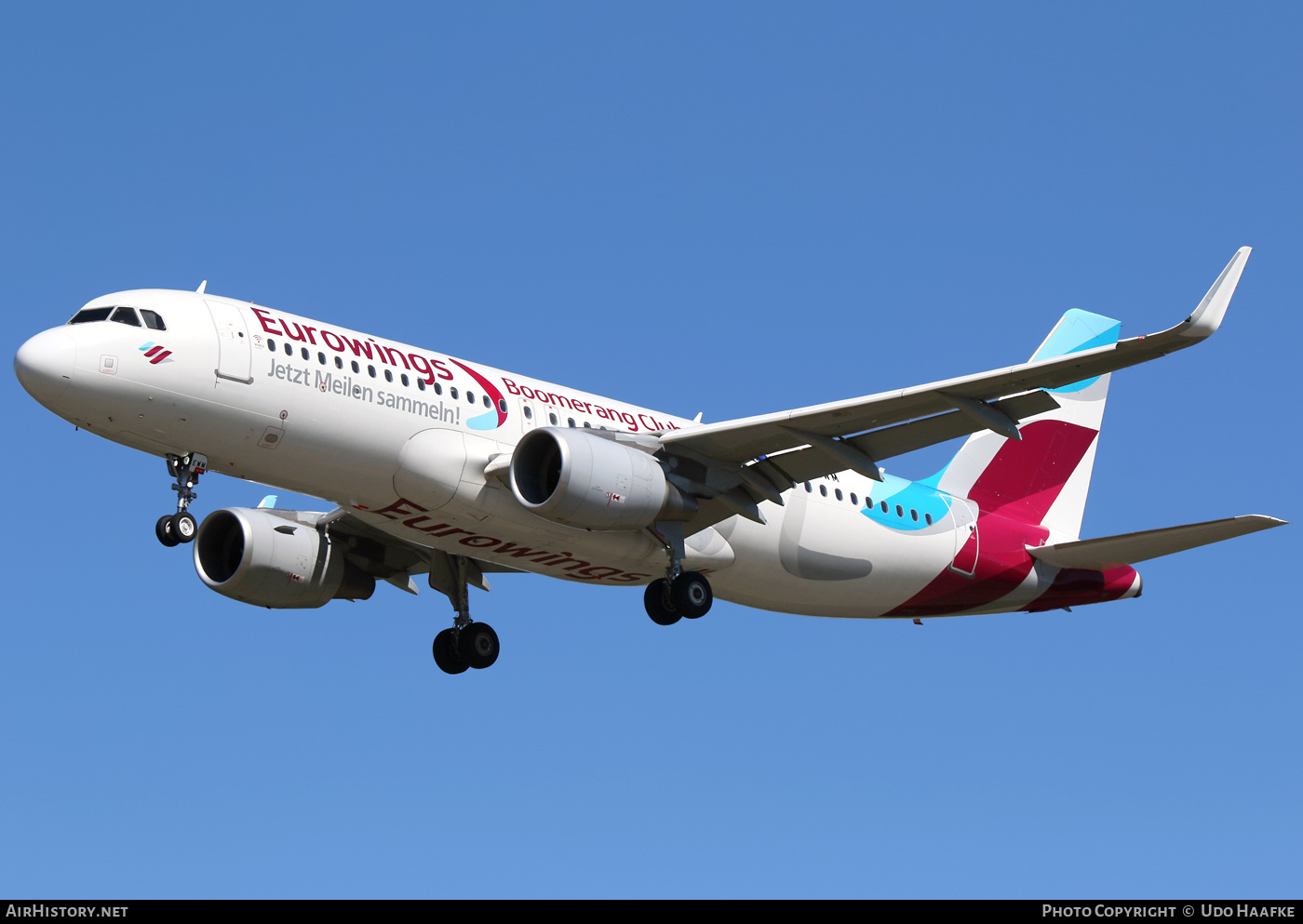 Aircraft Photo of D-AEWM | Airbus A320-214 | Eurowings | AirHistory.net #416819