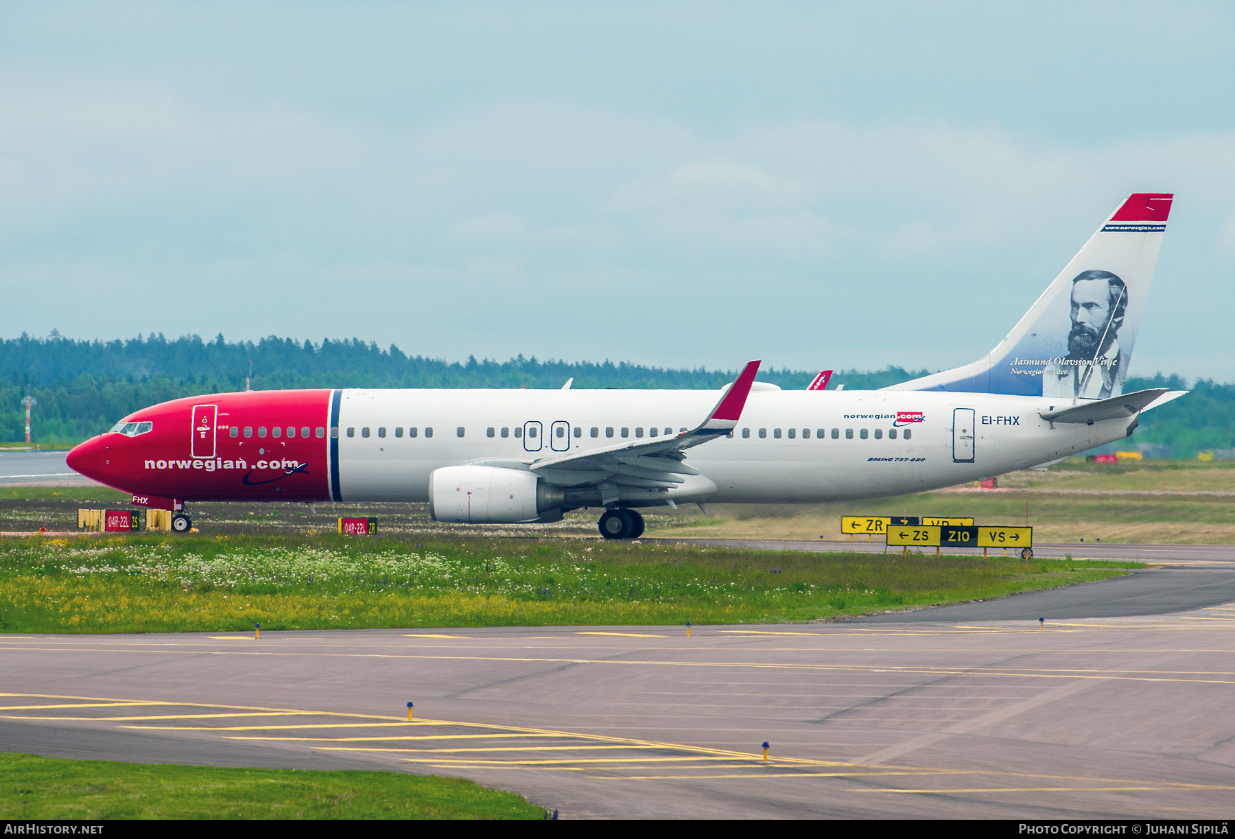 Aircraft Photo of EI-FHX | Boeing 737-8JP | Norwegian | AirHistory.net #416825