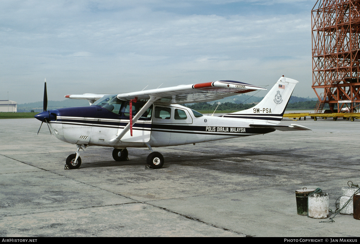 Aircraft Photo of 9M-PSA | Cessna U206G Stationair 6 | Polis Diraja Malaysia | AirHistory.net #416830