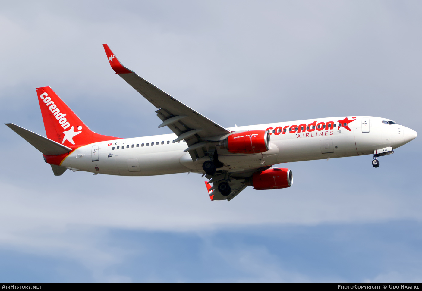 Aircraft Photo of TC-TJI | Boeing 737-8S3 | Corendon Airlines | AirHistory.net #416839