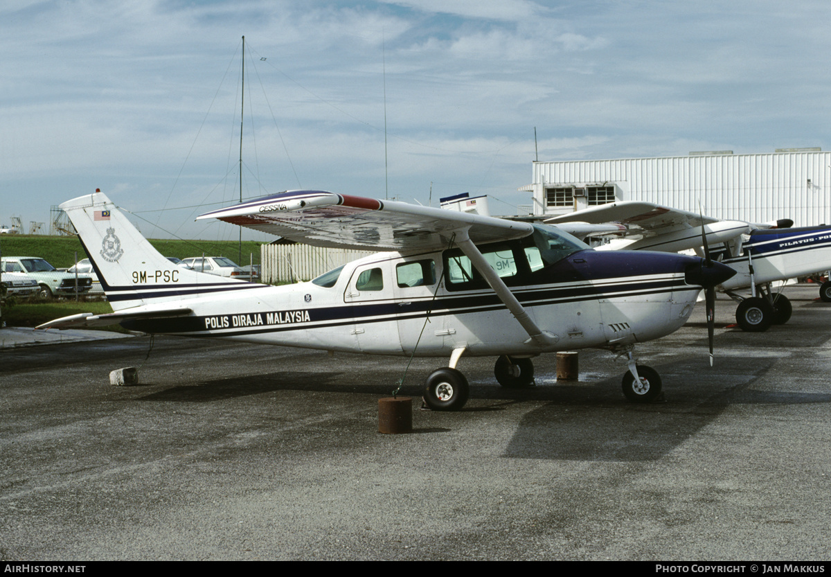 Aircraft Photo of 9M-PSC | Cessna U206G Stationair 6 | Polis Diraja Malaysia | AirHistory.net #416846