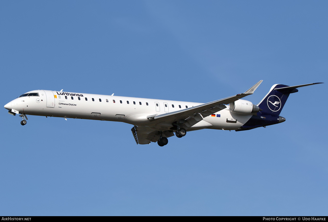 Aircraft Photo of D-ACNT | Bombardier CRJ-900ER NG (CL-600-2D24) | Lufthansa | AirHistory.net #416875