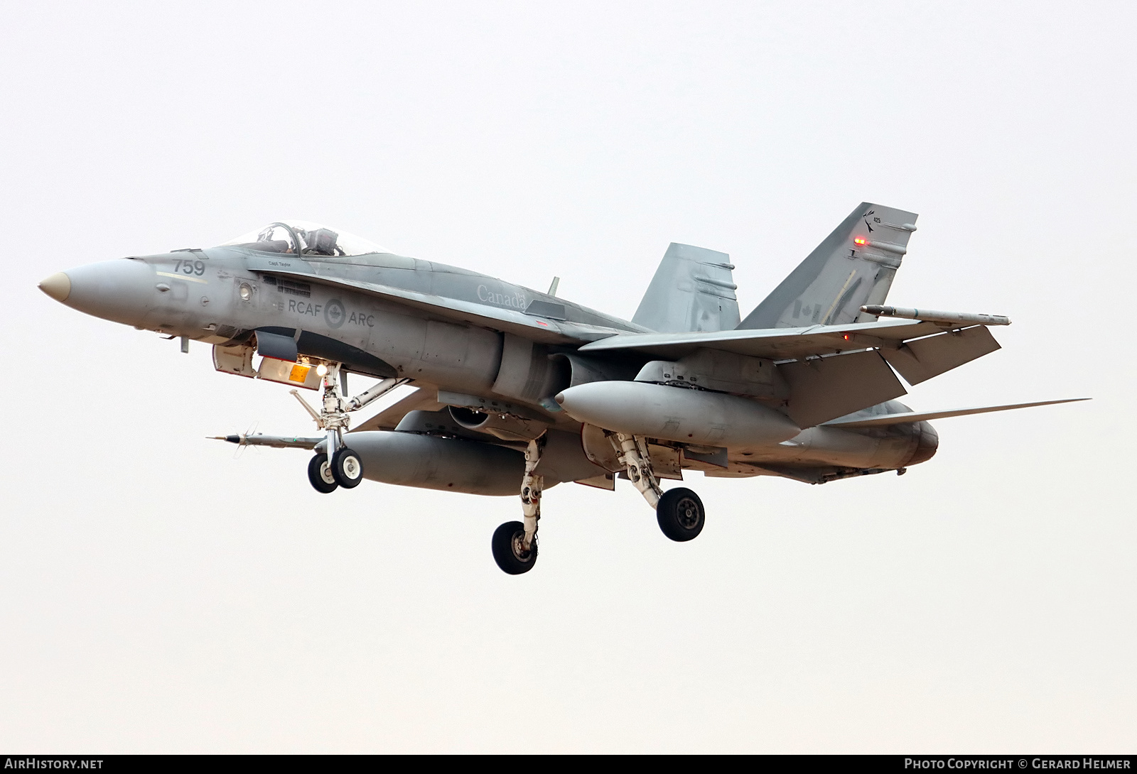 Aircraft Photo of 188759 | McDonnell Douglas CF-188A Hornet | Canada - Air Force | AirHistory.net #416877