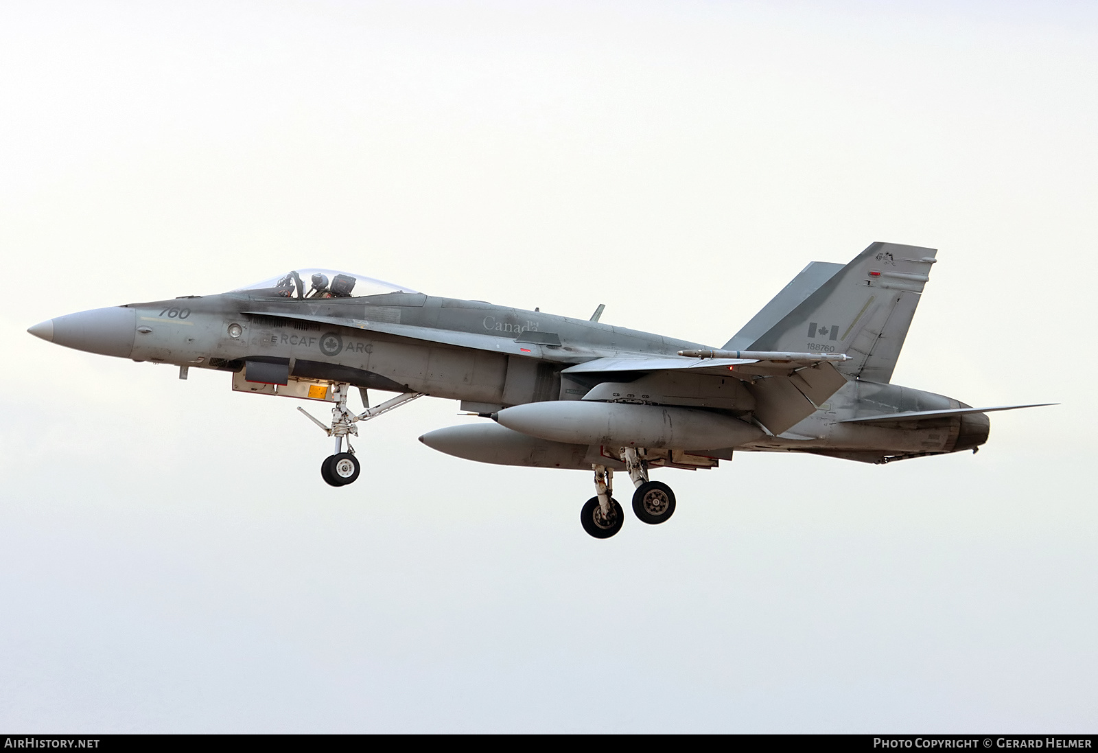 Aircraft Photo of 188760 | McDonnell Douglas CF-188A Hornet | Canada - Air Force | AirHistory.net #416883