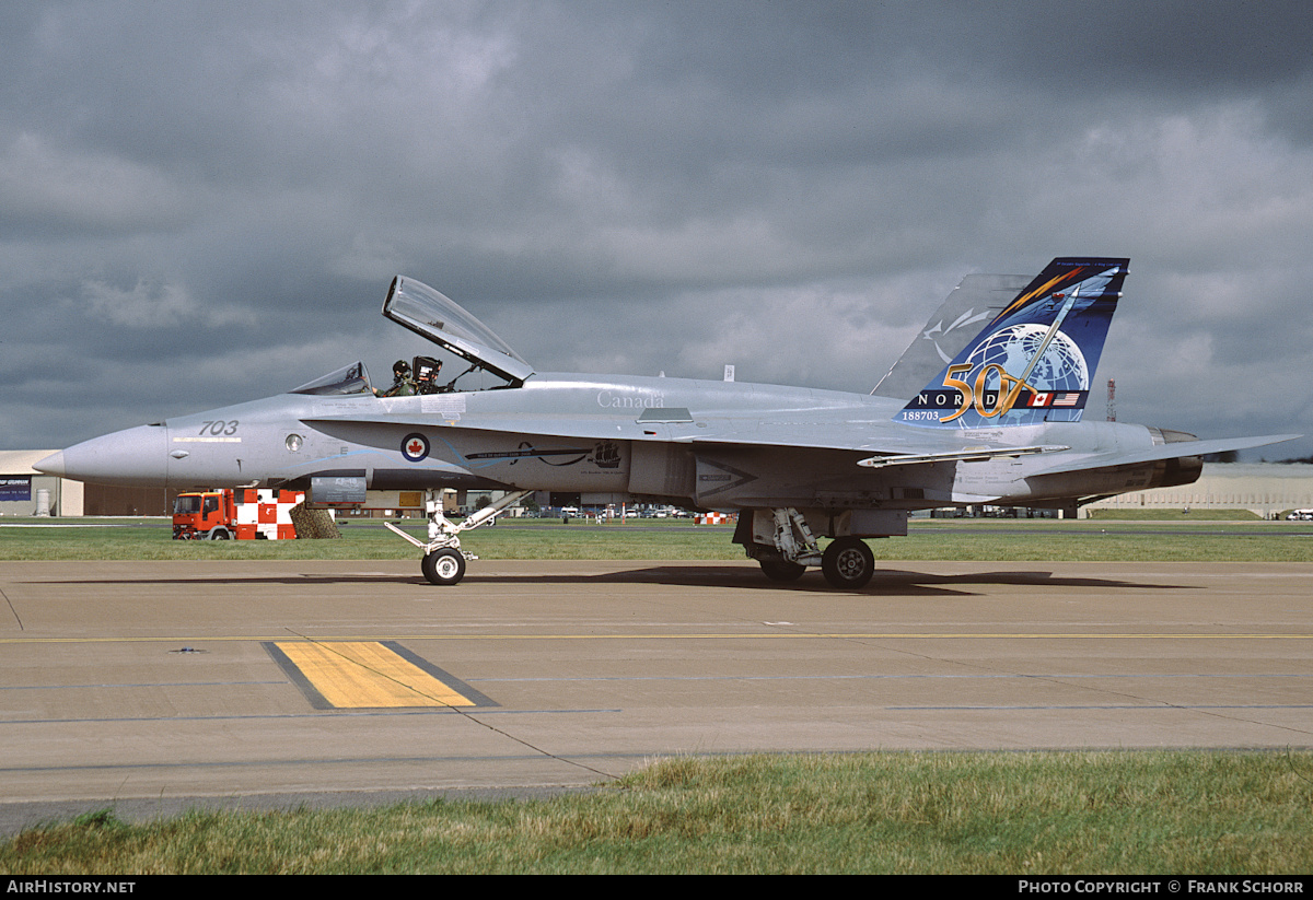 Aircraft Photo of 188703 | McDonnell Douglas CF-188 Hornet | Canada - Air Force | AirHistory.net #416887
