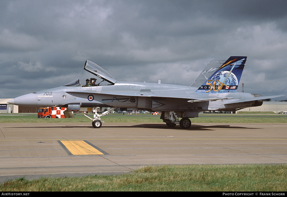 Aircraft Photo of 188703 | McDonnell Douglas CF-188A Hornet | Canada - Air Force | AirHistory.net #416887