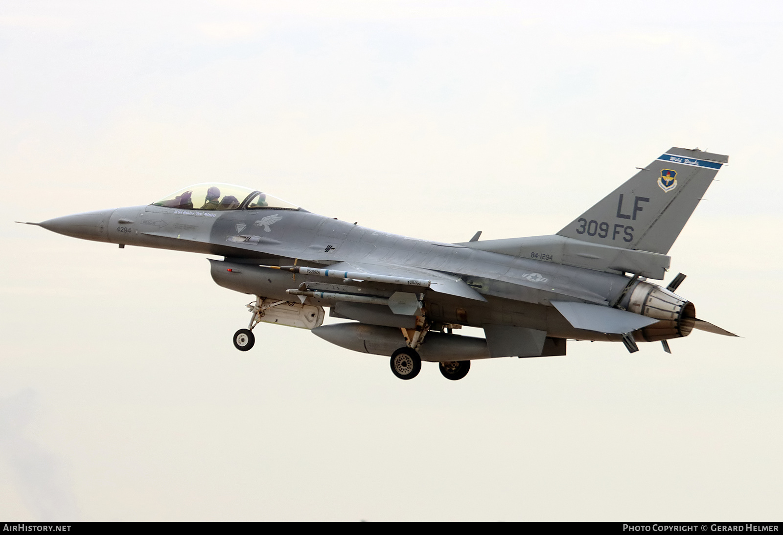 Aircraft Photo of 84-1294 | General Dynamics F-16C Fighting Falcon | USA - Air Force | AirHistory.net #416893