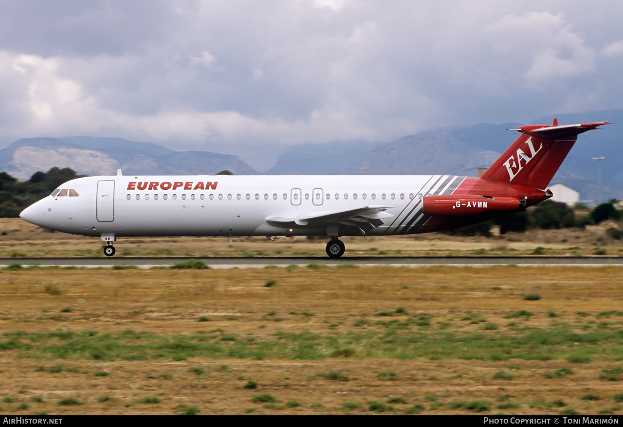 Aircraft Photo of G-AVMM | BAC 111-510ED One-Eleven | European Aircharter - EAL/EAC | AirHistory.net #416903