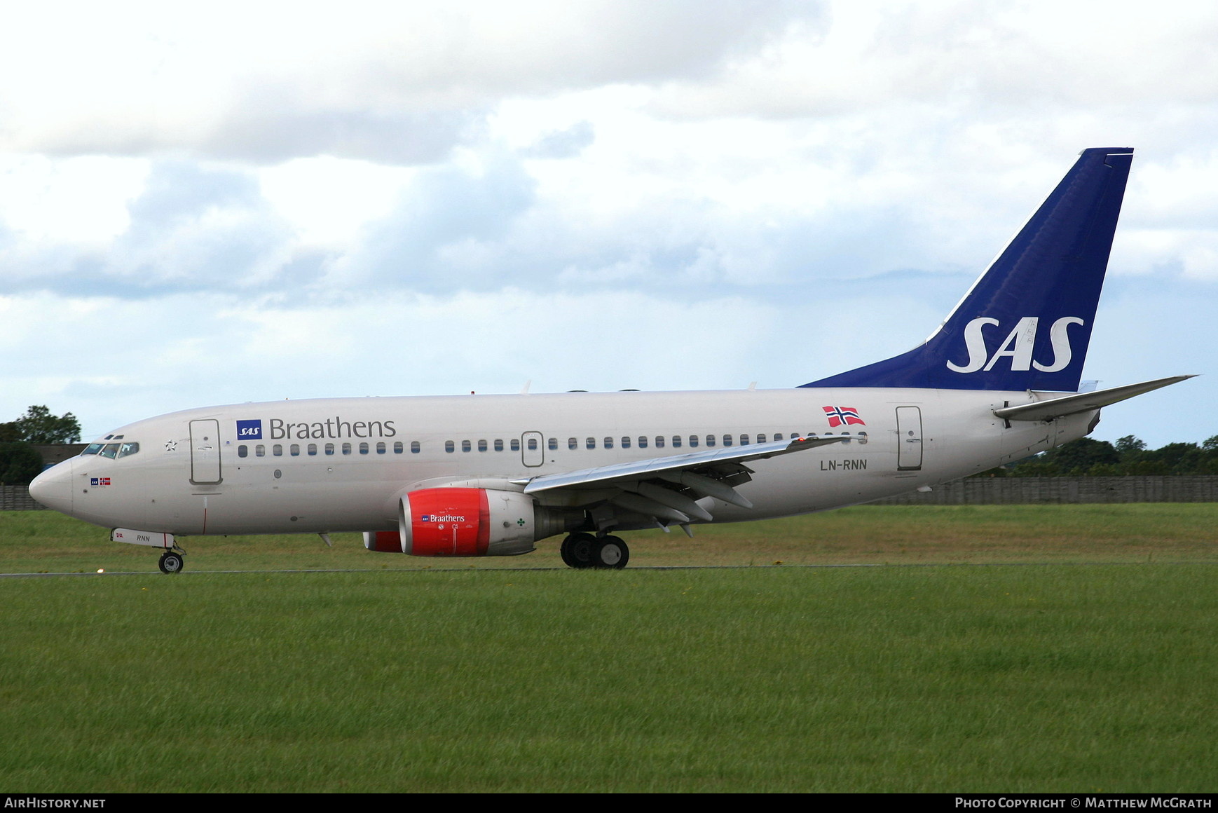 Aircraft Photo of LN-RNN | Boeing 737-783 | SAS Braathens | AirHistory.net #416913