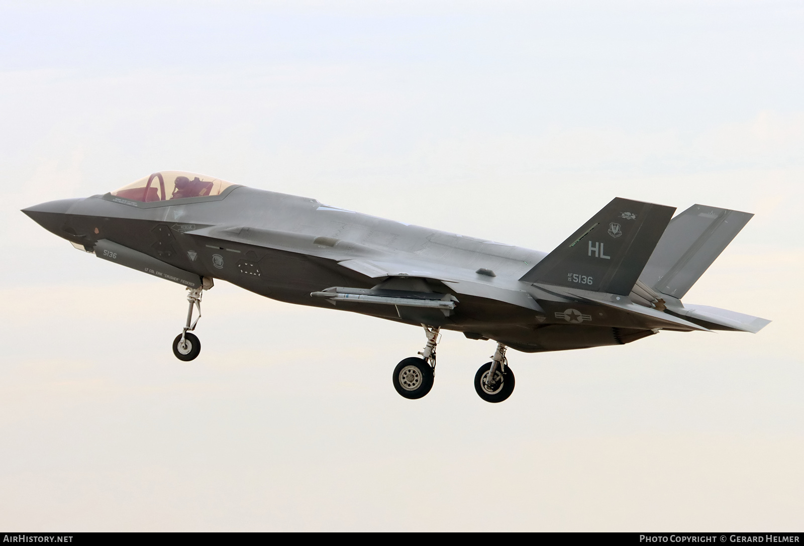 Aircraft Photo of 15-5136 / AF15-5136 | Lockheed Martin F-35A Lightning II | USA - Air Force | AirHistory.net #416926